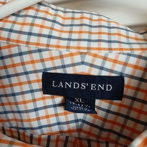 XL lands end dress shirt